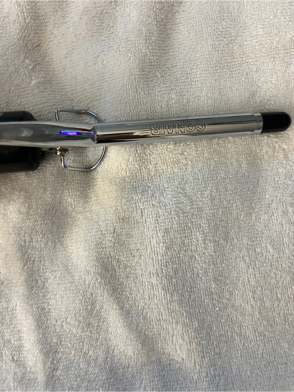 Conair Silver Curling Iron - Sleek Chrome Styling Wand